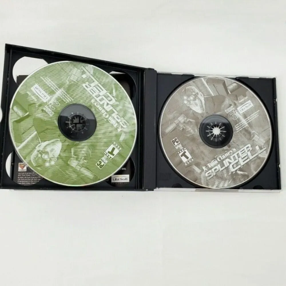 Tom Clancy's Splinter Cell on PC, CD-ROM